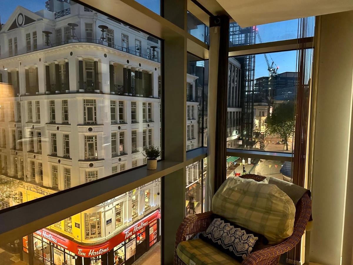 Birmingham Prime Location Stunning Apartment Floor-To-Ceiling Windows Exteriér fotografie